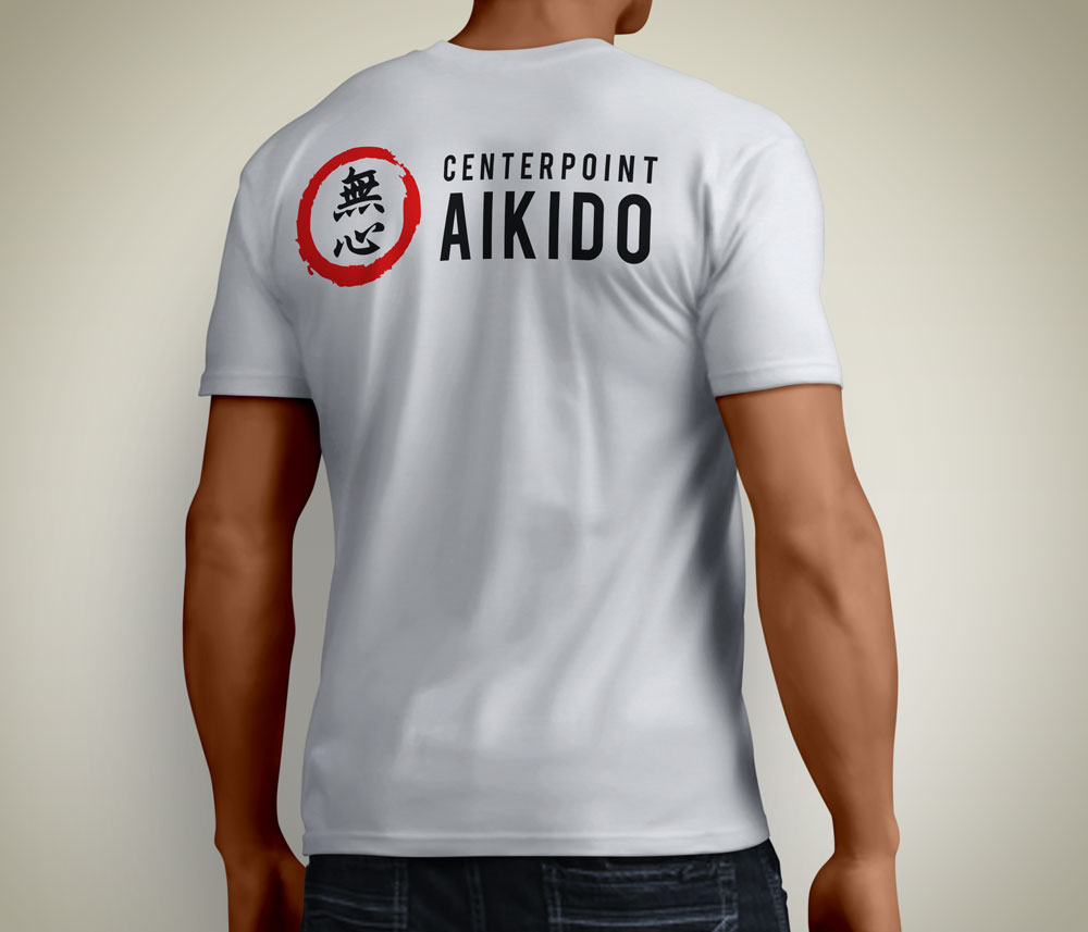 Centerpoint Aikido Logo on T Shirt