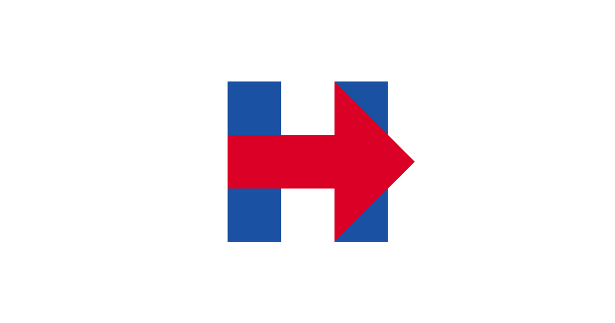 hillary clinton controversial viral logo