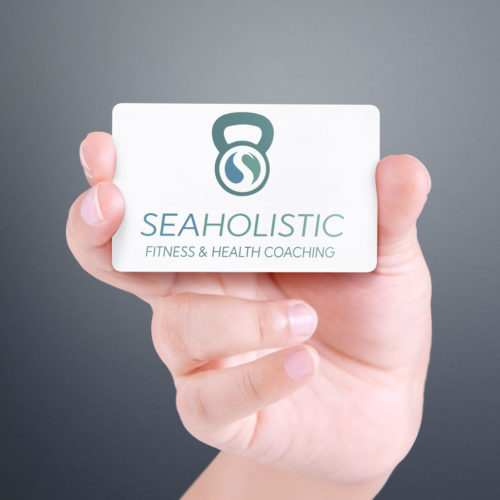 Sea Holistic Fitness and Health Coaching Logo Design
