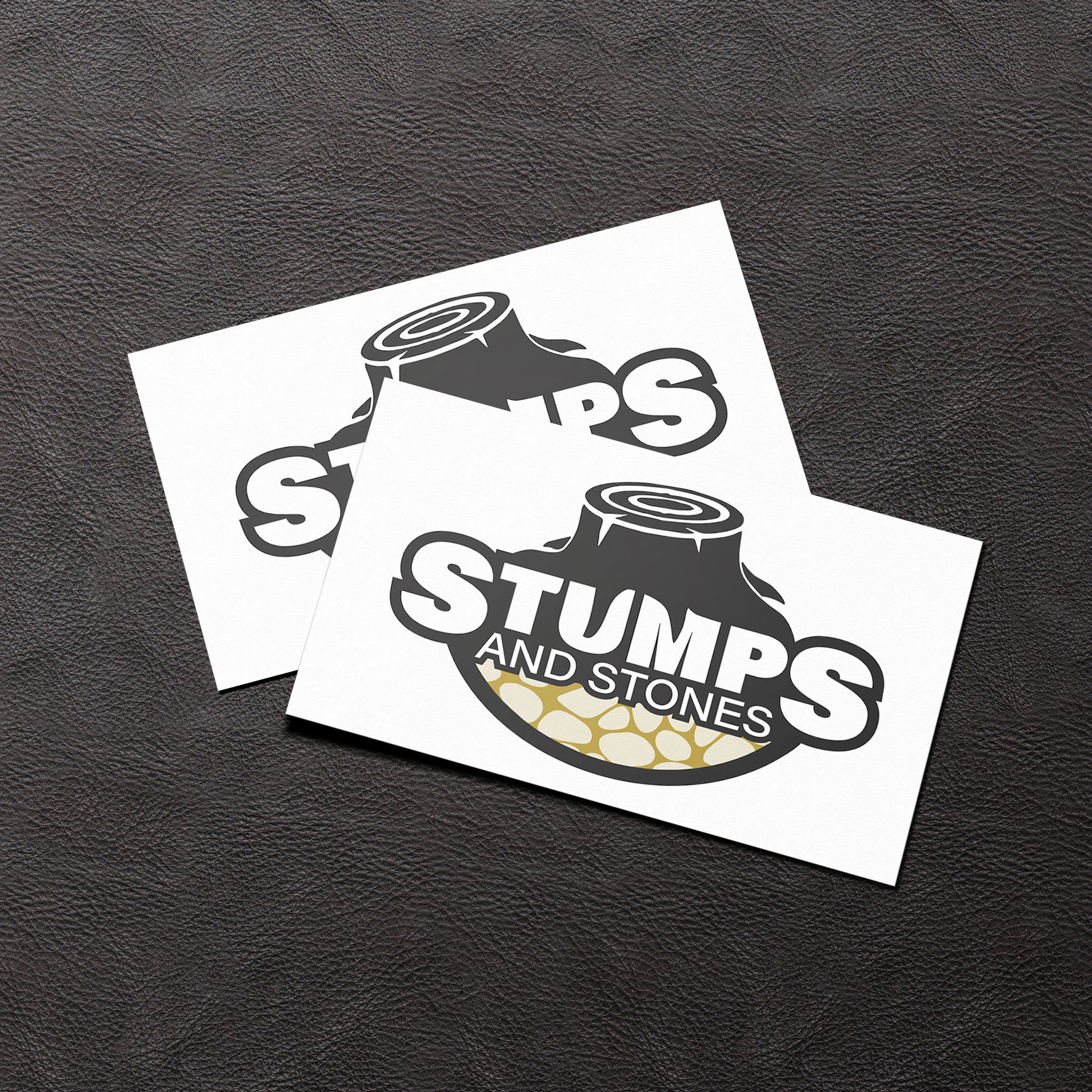 Stumps and Stones Logo Design