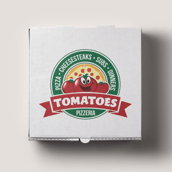 local pizzeria logo for tomatoes pizzeria in lacey nj