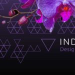 indigo design award purple orchid black background